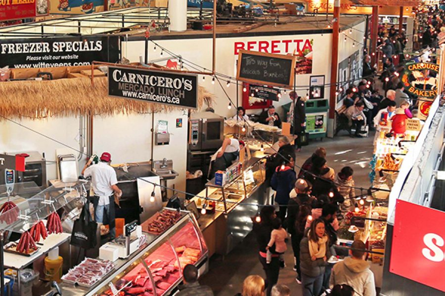 St Lawrence Market interior